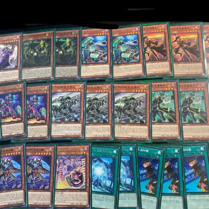[BUNJANG] Yu-Gi-Oh! Security Force + Evil★Twins Link Cards / 유희왕 시큐리티 포스(구 에스피리틀나이트 포함)+강귀 링크 카드 팝니다