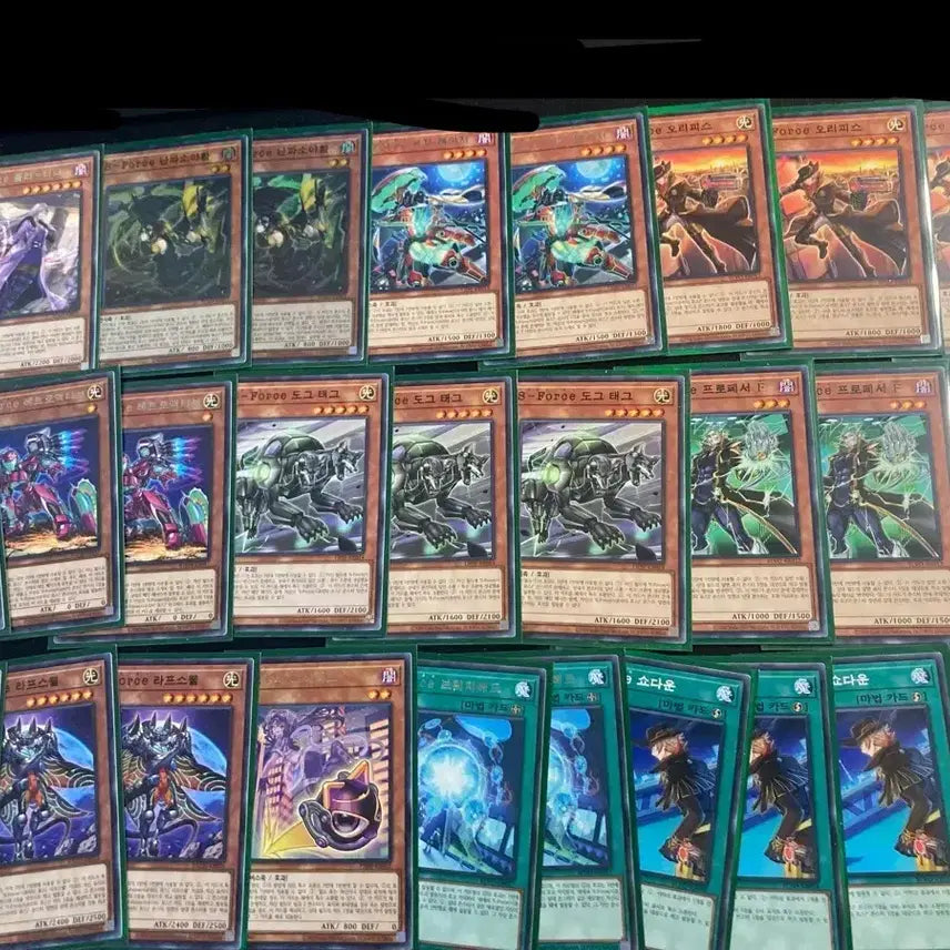 [BUNJANG] Yu-Gi-Oh! Security Force + Evil★Twins Link Cards / 유희왕 시큐리티 포스(구 에스피리틀나이트 포함)+강귀 링크 카드 팝니다