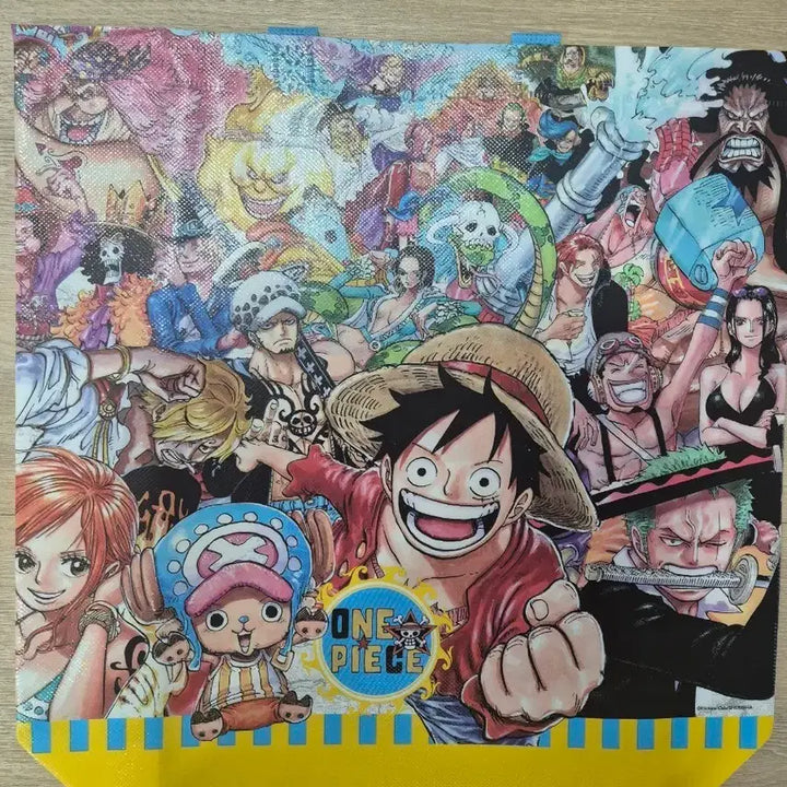 [BUNJANG] Jump Shop Pop-Up One Piece Illustration Shopping Bag / 점프샵 팝업 원피스 일러스트 쇼핑백