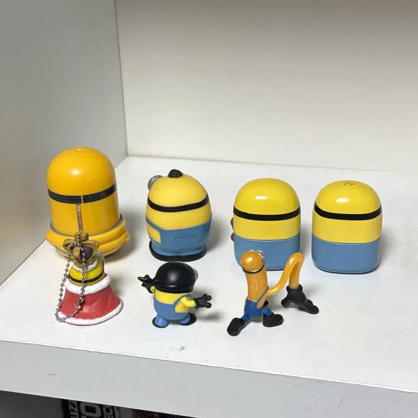 [BUNJANG] Minions Figures and Case Set / 미니언즈 피규어, 케이스