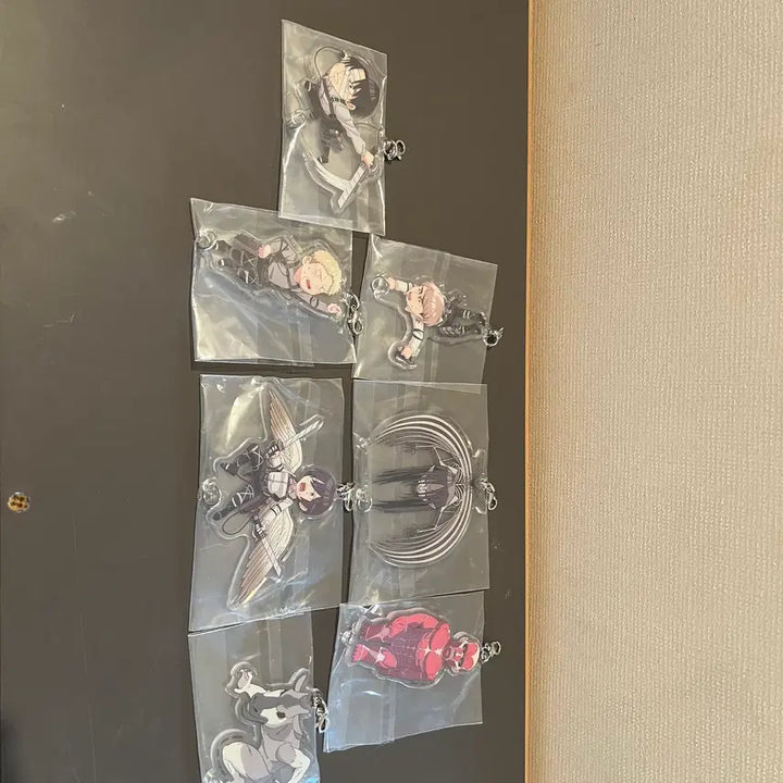 [BUNJANG] Attack on Titan Ichiban Kuji Ichiban Kuji Lower Prize Bundle Set (Choco-no-ko, Acrylic, Cat Badge, Keyring) / (택포 7)진격의 거인 제일복권 하위상 일괄 판매 (초코노코, 아크릴, 캣배찌, 키링) E상+F상+G상+H상+I상