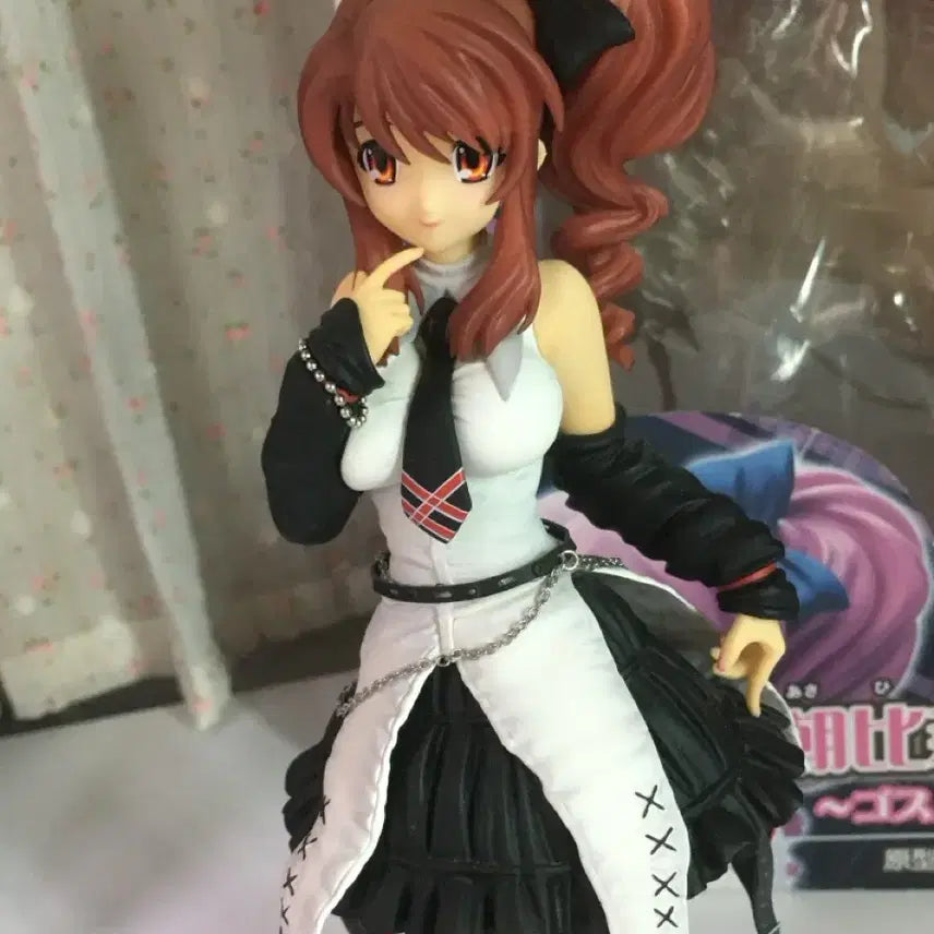 [BUNJANG] The Melancholy of Haruhi Suzumiya Mikuru Asahina Gothic Punk Figure / 하루히의 우울 아사히나미쿠루 고스펑크 고딕 피규어 고전 미소녀 피규어