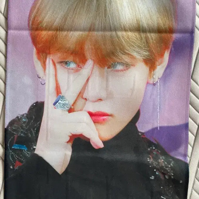 [BUNJANG] BTS V Reflector Slogan / 방탄소년단 뷔 V 반사슬로건