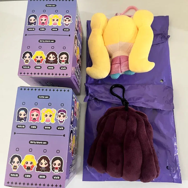 [BUNJANG] aespa Tinyping Surprise Plush Keyring Winter Bundle Set / 에스파 티니핑 서프라이즈 플러시 키링 윈터 일괄 판매합니다