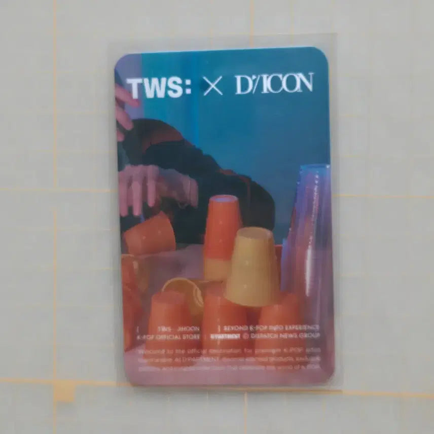 [BUNJANG] TWS DICON Japan Pop-up Jihoon Photocard / TWS 투어스 디아이콘 일본 팝업 포카 지훈