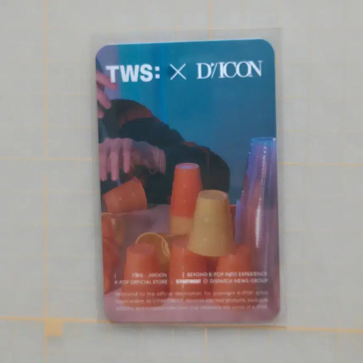 [BUNJANG] TWS DICON Japan Pop-up Jihoon Photocard / TWS 투어스 디아이콘 일본 팝업 포카 지훈