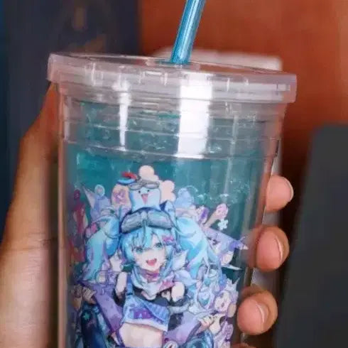 [BUNJANG] Stellive Tabi Birthday "Eat and Die" Tumbler / 스텔라이브 타비 생일 먹고죽자 텀블러