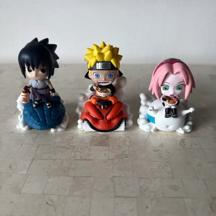 [BUNJANG] Naruto, Sasuke, Sakura Character Figures Bundle Set / 나루토 사스케
