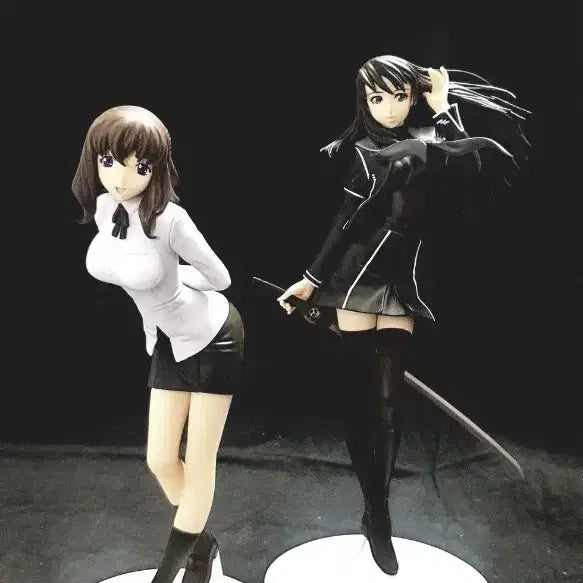 [BUNJANG] Steel of Linebarrel Umi &amp; Emi Figure (Opened) / 레어,피규어,강철의 라인배럴,우미,에미,개봉,정품