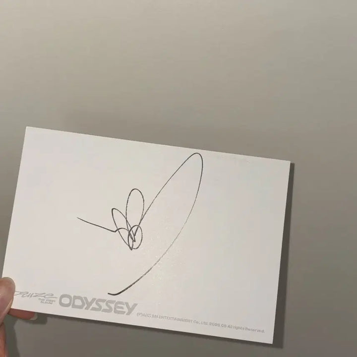 [BUNJANG] RIIZE Odyssey US Edition Sungchan Signed Postcard / 라이즈 오디세이 ODYSSEY 미국반 싸인 엽서 성찬 양도