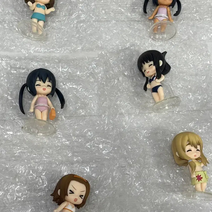 [BUNJANG] K-ON! Swimsuit Mini Nendoroid Set of 6 / 택포8.2) 케이온 수영복 미니 넨도로이드 6종