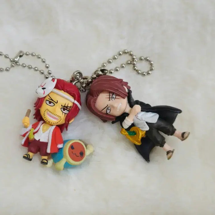 [BUNJANG] One Piece Shanks Keyring Bundle Set / 원피스 샹크스 키링 일괄