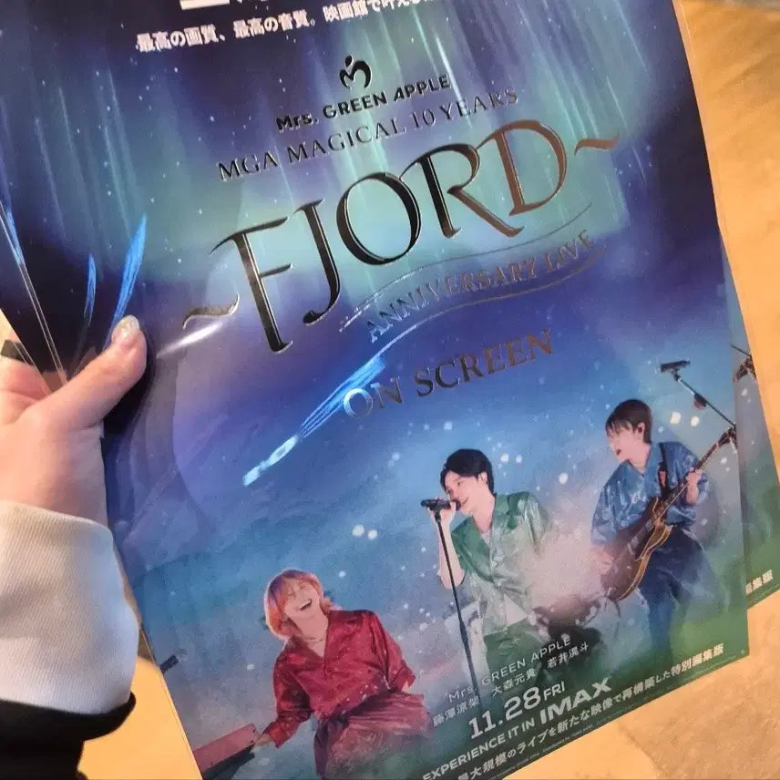 [BUNJANG] Mrs. Green Apple Movie Fiord POB Photocard / 미개봉) 미세스 그린애플 영화 극장판 피요르드 특전