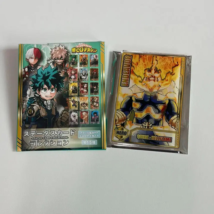 [BUNJANG] My Hero Academia Endeavor Status Card Vol. 1 / 히로아카 스테이터스 카드 1탄 엔데버