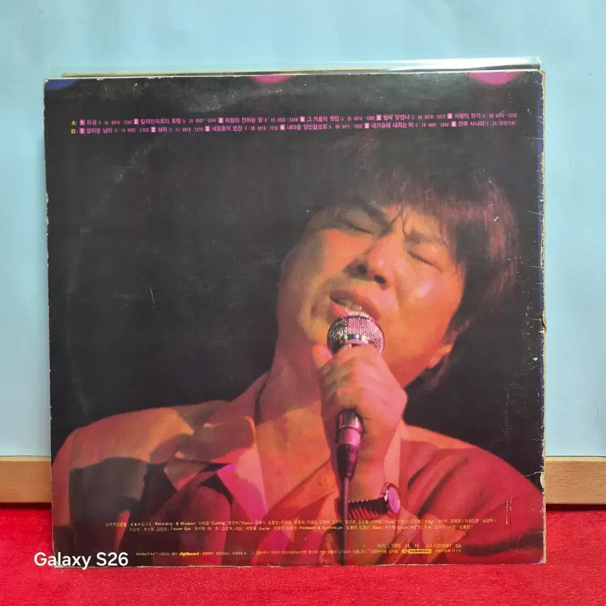 [BUNJANG] Cho Yong-pil 8th Album LP with Autograph / 조용필 8집 LP 앨범  7036