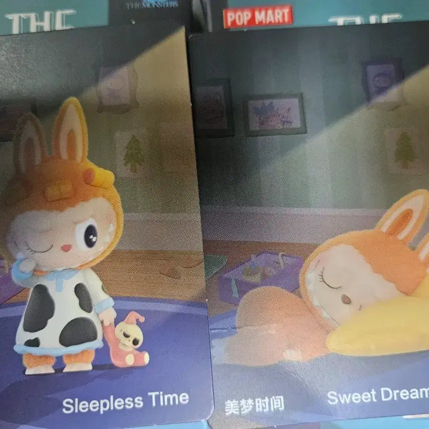 [BUNJANG] Labubu "1 AM" Set (2 Items) - Sealed / 팝마트 라부부 새벽 한 시 2개 세트 미개봉