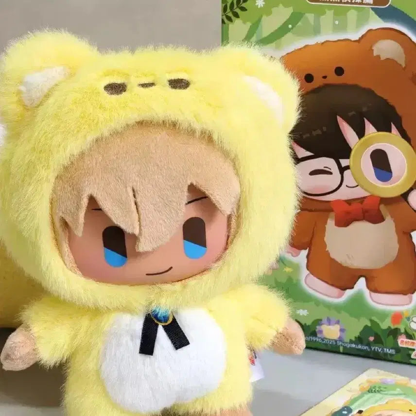[BUNJANG] SmolQ Detective Conan Amuro Tooru/Furuya Rei "Bourbon" Plush Doll Mascot / LDCX 명탐정 코난 중국 SmolQ 곰곰 탐정 곰누이 마스코트 (아무로 토오루/후루야 레이) 아무로 토오루 후루야 레이 버본 버번 안기준 강준영 곰인형 누이 인형