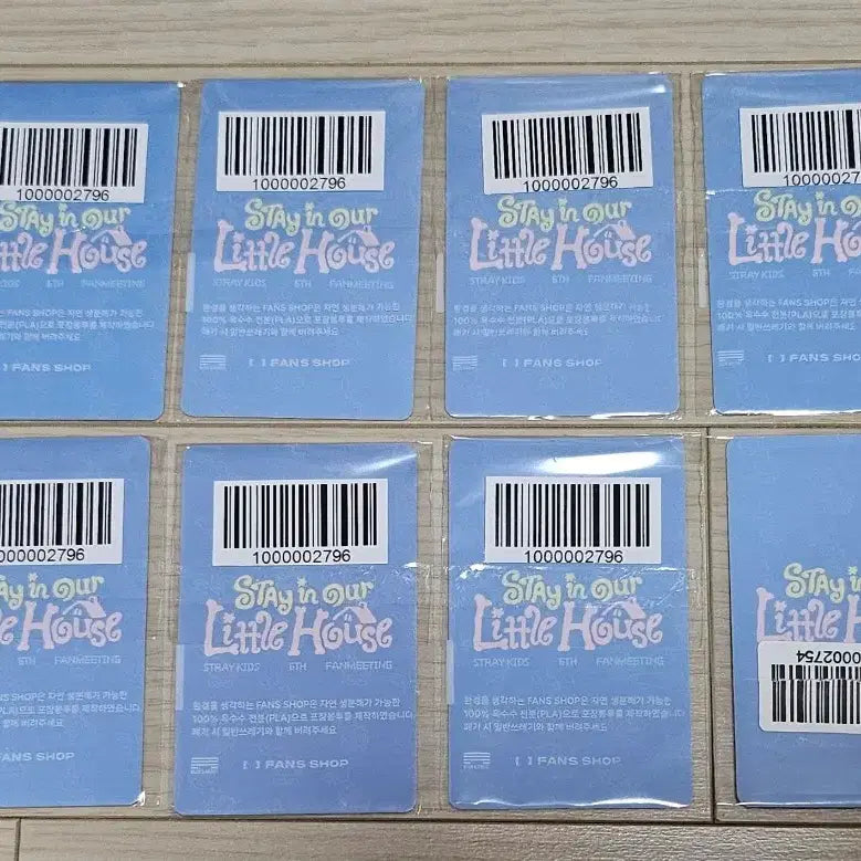 [BUNJANG] Stray Kids STAY in Our Little House 6th Fanmeeting MD Photocard Set / 스트레이키즈 STAY in Our Little House 6기 팬미팅 MD 포카 세트
