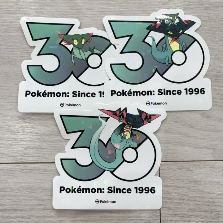 [BUNJANG] Pokemon 30th Anniversary Sticker Set - Dragapult / 포켓몬 포켓몬스티커 30주년 스티커 드라꼰 드래런치 드래펄트