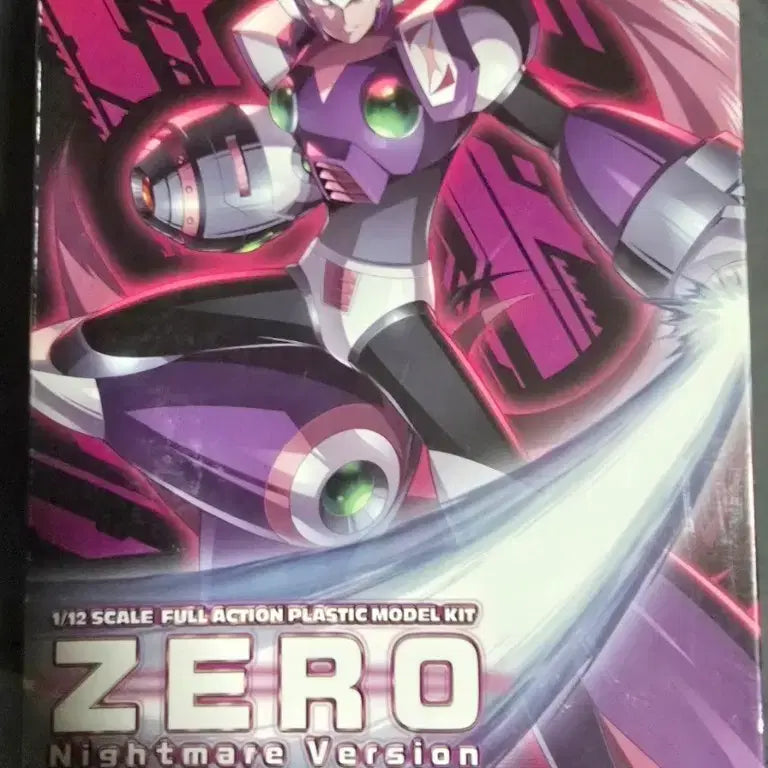 [BUNJANG] Kotobukiya Mega Man X Zero Nightmare Version 1/12 Scale Model Kit / 록맨X 제로 나이트메어 버전 프라모델