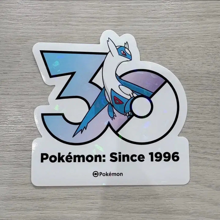 [BUNJANG] Pokemon 30th Anniversary Sticker Latias / 포켓몬 포켓몬스터 30주년 스티커 라티오스
