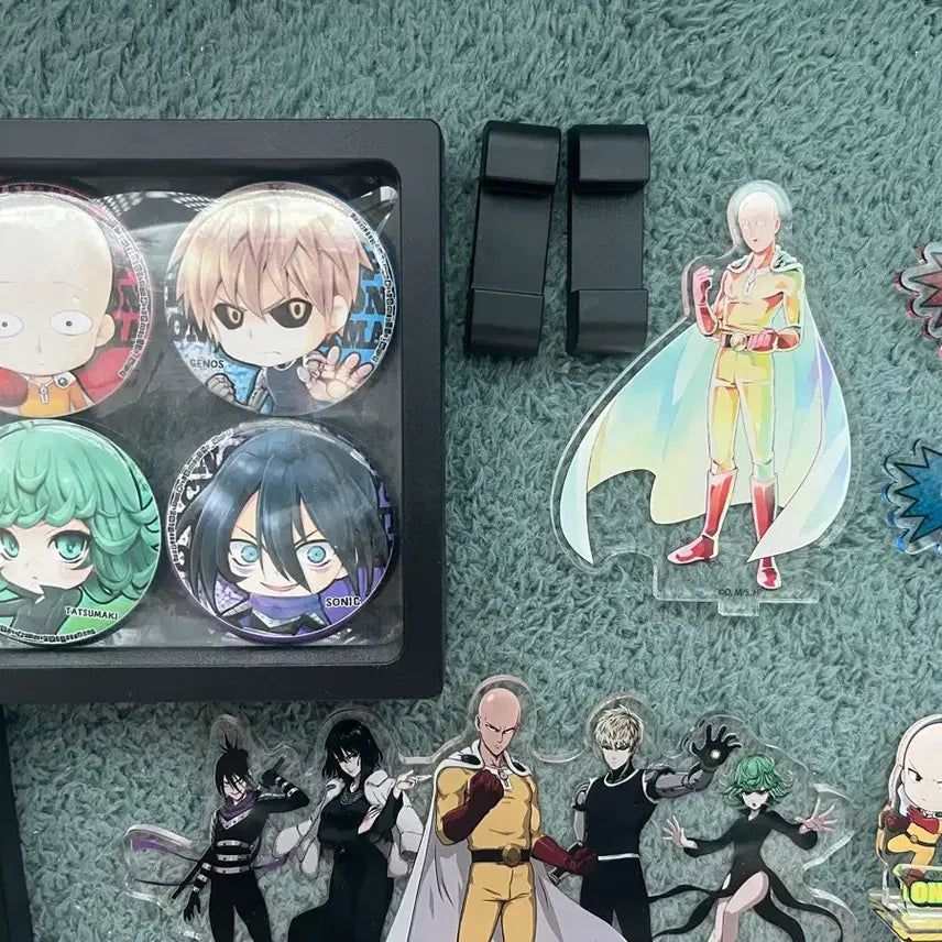 [BUNJANG] One-Punch Man Sonic Rare Merchandise Bundle Set / 8월 15일까지만 판매) 원펀맨 희귀굿즈 음속의 소닉 위주 일괄판매