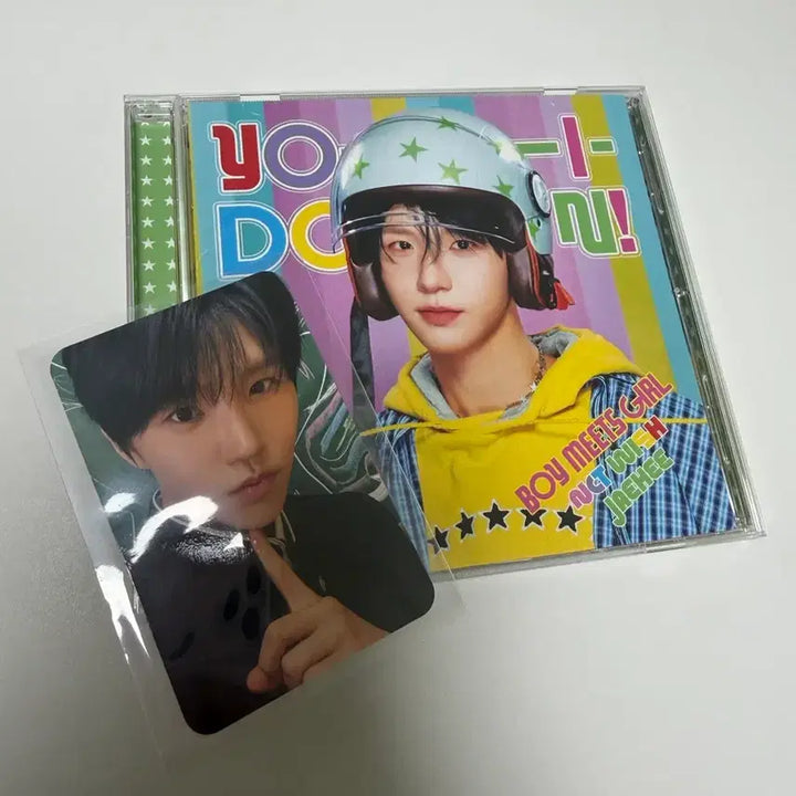 [BUNJANG] NCT WISH Yo! Super Hero Jaehee Individual Album Bundle (Unsealed Album + Photocard + MumoShop POB) / Nct wish 요이돈 재희 개인반(개봉앨범+포카+무모샵 특전)