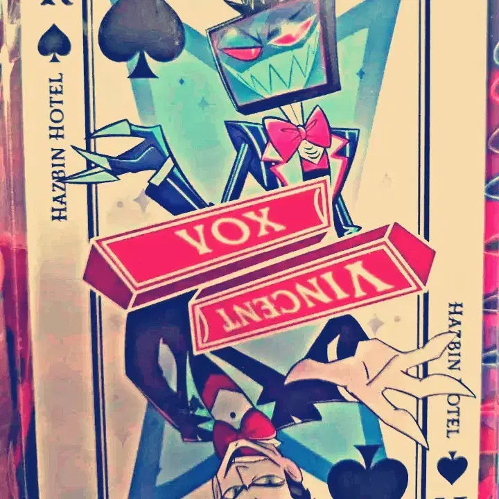 [BUNJANG] Hazbin Hotel Vox Trading Card Acrylic Standee / 해즈빈 호텔 복스 트럼프 카드 아크릴