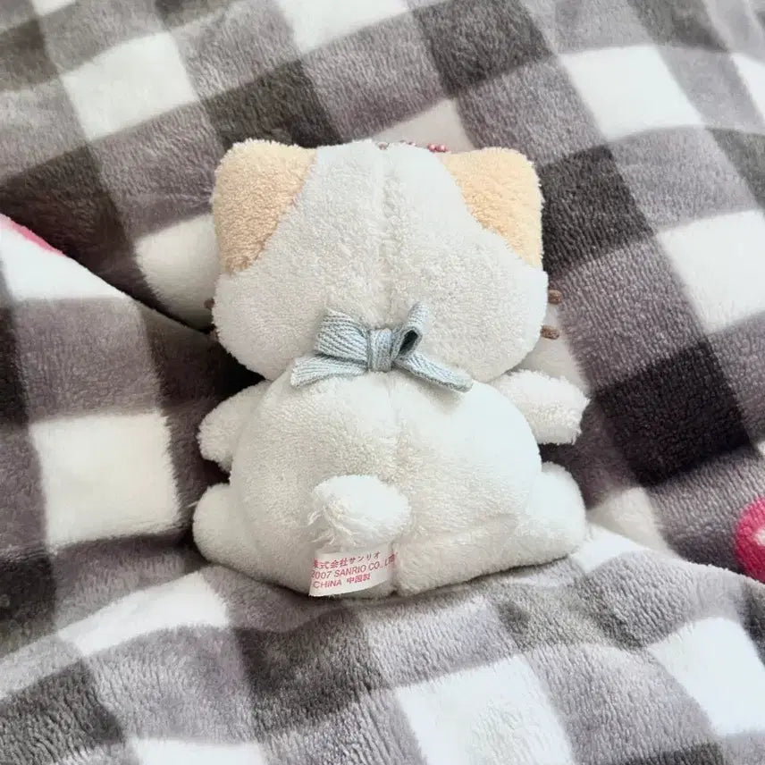 [BUNJANG] Sanrio Marshmallow Plush Mascot / 고전 산리오 마슈마로 인형 마스코트 +덤증정