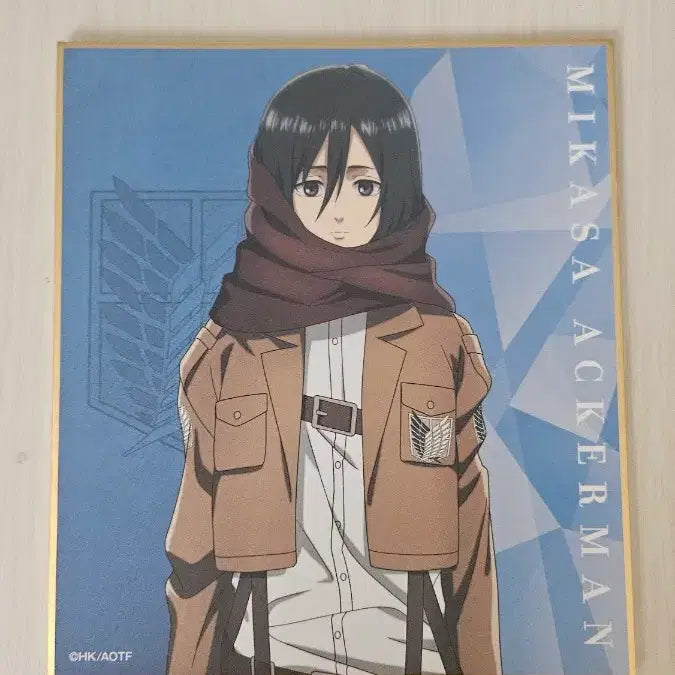 [BUNJANG] Attack on Titan Eren Witt Can Badge and Shikishi Bundle Set / 진격의 거인 에렌 위트 캔뱃지와 색지 일괄 판매합니다!