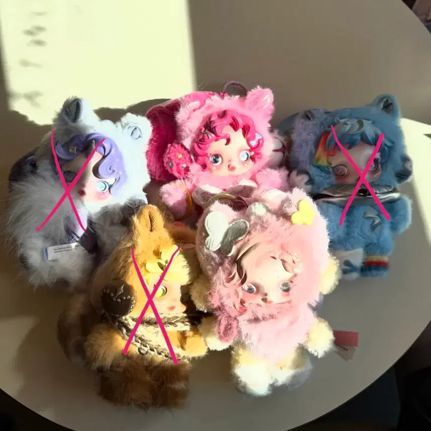 [BUNJANG] My Little Pony x SkullPanda Fluttershy &amp; Pinkie Pie Figures / My Little Pony x SkullPanda