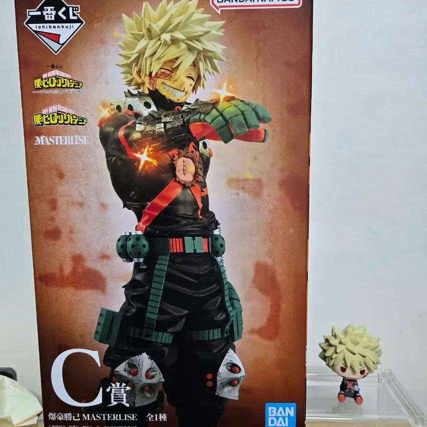 [BUNJANG] My Hero Academia Ichiban Kuji C Prize Katsuki Bakugo &amp; Chokonokko Katsuki Bakugo Figure (Sealed) / 미개봉] C상 바쿠고 + 초코노코 바쿠고 피규어 제일복권 나의 히어로 아카데미아 이치방쿠지 나히아