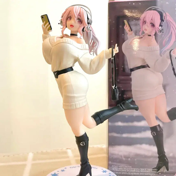 [BUNJANG] Super Sonico Trio-Try-iT Winter Memory Figure (New) / (새상품) 슈퍼 소니코 Trio-Try-iT 윈터 메모리 피규어