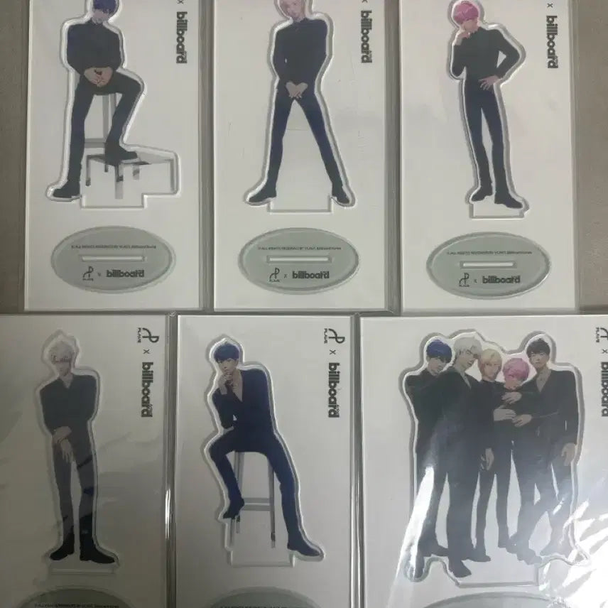 [BUNJANG] PLAVE Billboard Collaboration Acrylic Stand Bundle Set / 플레이브 빌보드 아크릴 스탠드 일괄