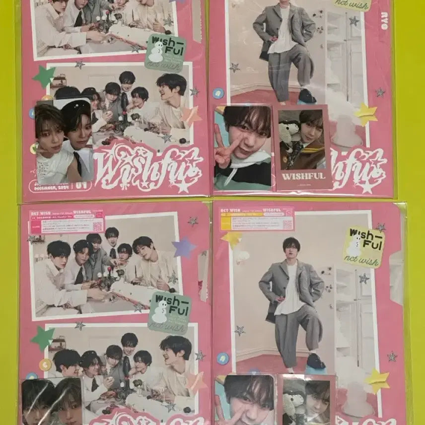 [BUNJANG] NCT WISH WISHLIST Vol.1 First Press Limited Edition Bundle Set / 엔시티위시 일본 위시풀 초회한정판 일괄판매