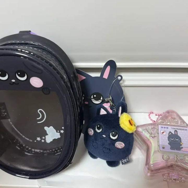 [BUNJANG] RIIZE Wonbin Toy Cat Mascot Mini Doll Bundle Set / 라이즈 원빈 토냥덕 미니돌 별케이스 일괄 양도합니다