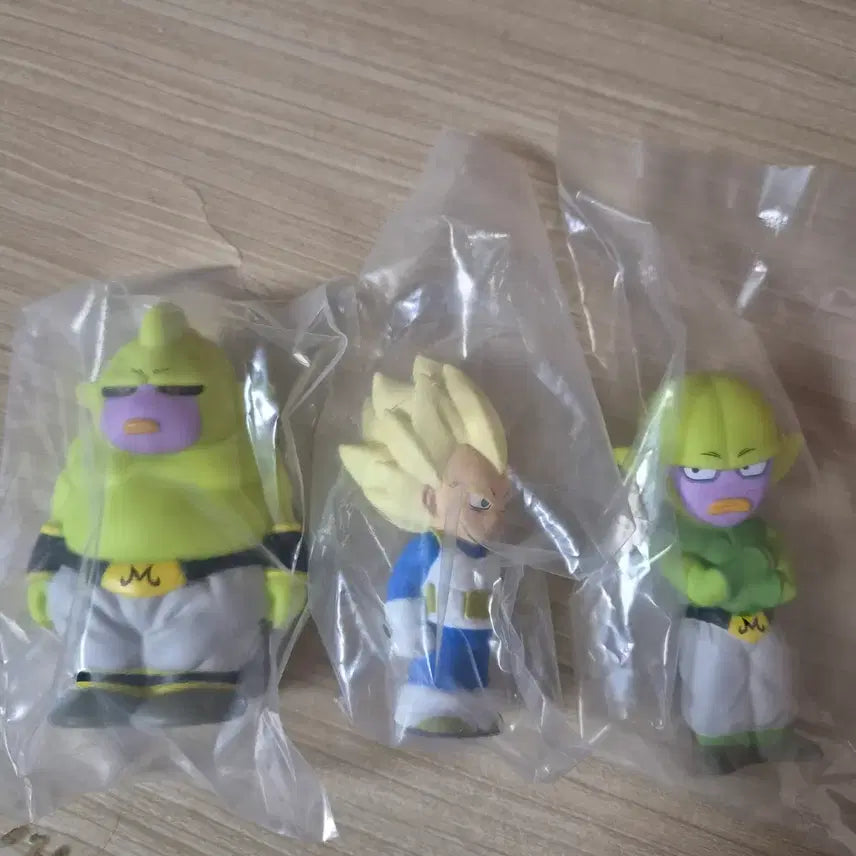 [BUNJANG] Dragon Ball Sofubi Figure Bundle Set (Kuu &amp; Dou, Vegeta) / (일괄)드래곤볼 소프비 피규어 쿠우&amp;두우, 베지터