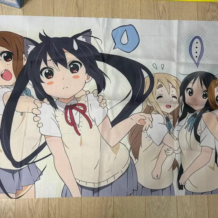 [BUNJANG] K-ON! Fabric Poster / 케이온 천 포스터 판매합니다