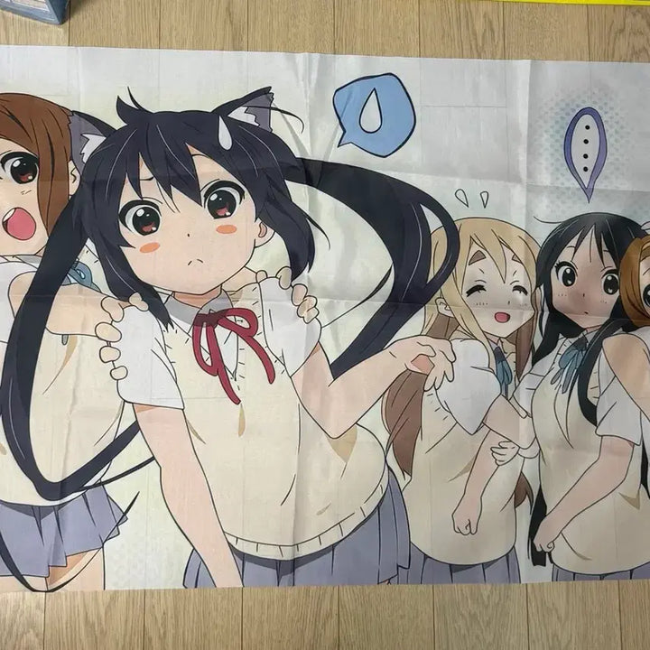 [BUNJANG] K-ON! Fabric Poster / 케이온 천 포스터 판매합니다
