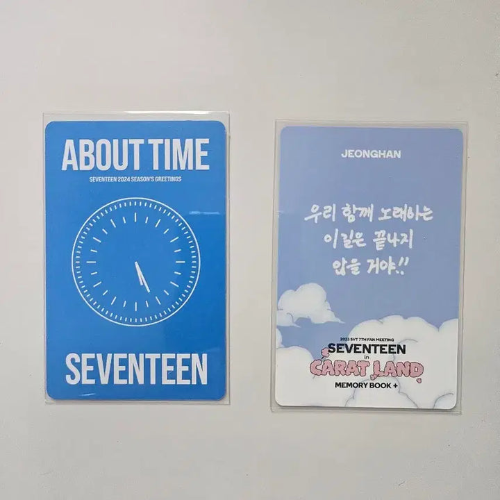 [BUNJANG] SEVENTEEN Jeonghan 2023 Caratland Memory Book POB &amp; 2024 Season&
