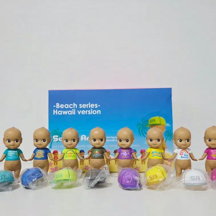 [BUNJANG] Sonny Angel Hawaii Set + Original Pink Tube Bundle / 소니엔젤 하와이 세트+정품 핑크 튜브 일괄/소니엔젤 썸머 비치(대박스/소박스포함)