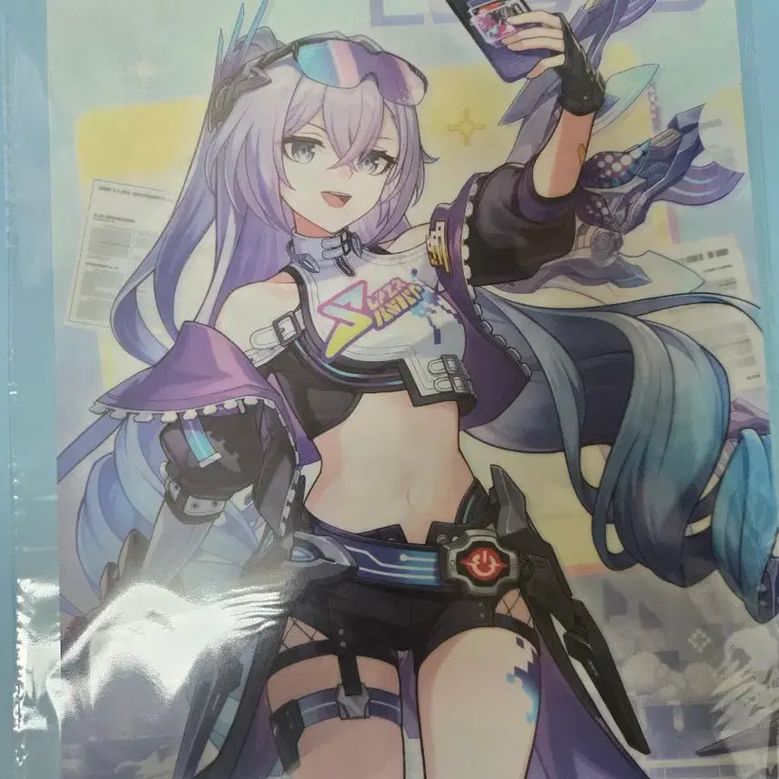 [BUNJANG] Honkai Star Rail Exhibition Exclusive Silver Wolf/Himeko Double-Sided Clear File (Sealed) / 붕괴 스타레일 전시회 특전 은랑/히메코 클리어파일 미개봉