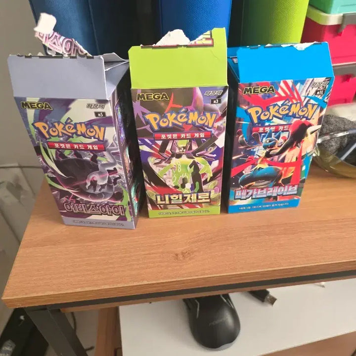 [BUNJANG] Pokemon Card Search Pack - Abyss Eye, Nihil Zero, Mega Brave, Ninja Spinner / 포켓몬 카드 서치팩 팝니다 어비스아이,니힐제로,메가브레이브,닌자스피너