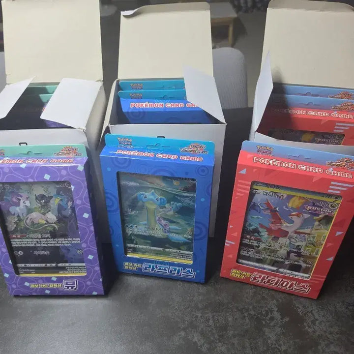 [BUNJANG] Pokemon Jumbo Card Collection 3-Set (Sealed) / 포켓몬카드 점보카드 컬렉션 3종세트 판매합니다