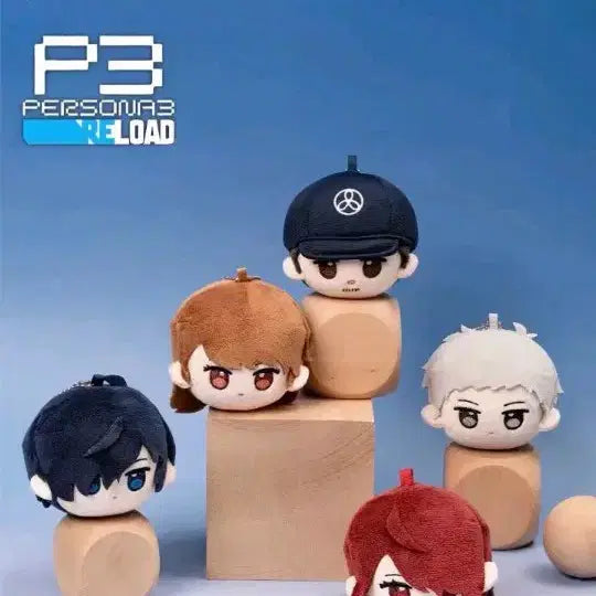[BUNJANG] Persona 3 Protagonist Face Cushion / 페르소나3 주인공 얼굴인형