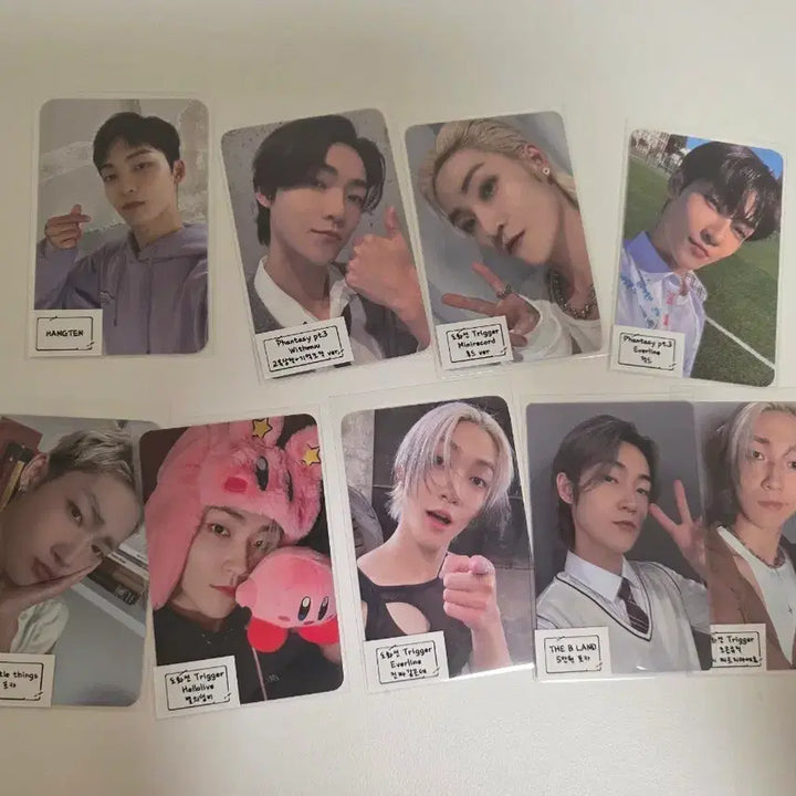 [BUNJANG] The Boyz Kevin POB Photocard Bundle Set / 더보이즈 케빈 미공포 포카 24장 일괄 양도