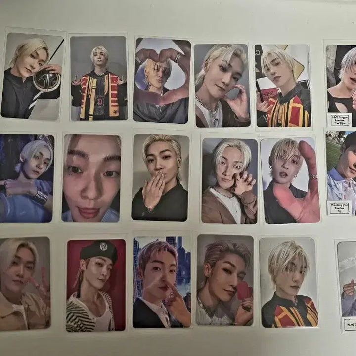 [BUNJANG] The Boyz Kevin POB Photocard Bundle Set / 더보이즈 케빈 미공포 포카 24장 일괄 양도