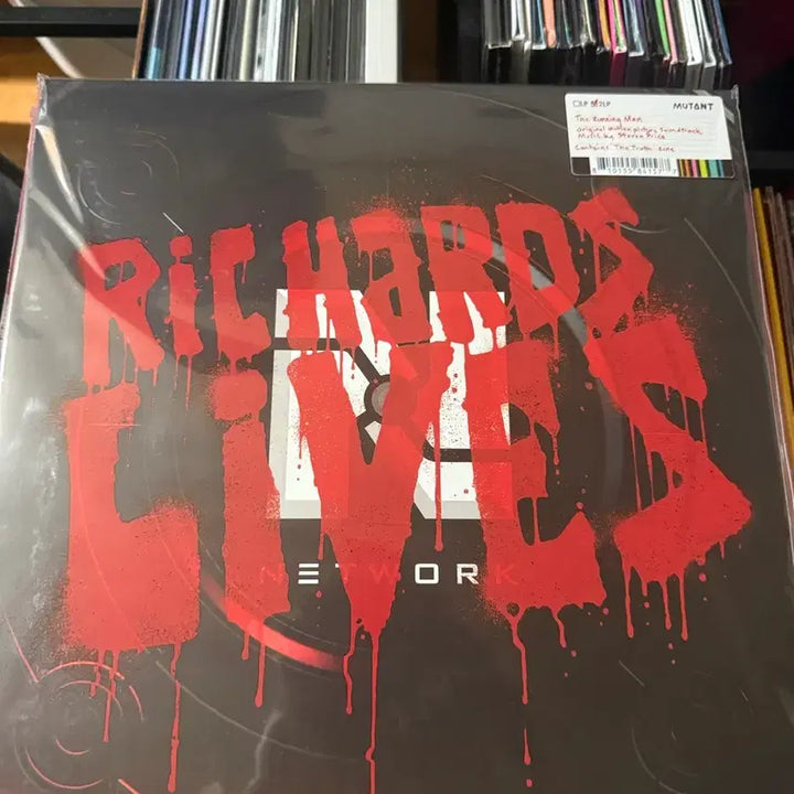 [BUNJANG] Glen Powell "The Running Man" Action Film Limited Edition 2LP Color Vinyl OST / 글렌 포웰 주연의 액션영화 더 런닝맨 리미티드 2LP 컬러바이닐 OST