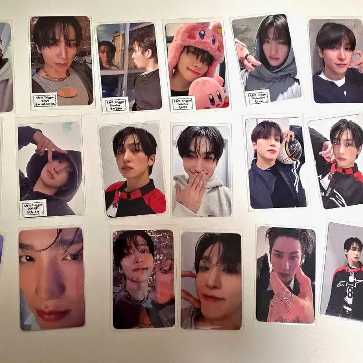 [BUNJANG] The Boyz Sangyeon POB Photocard Bundle Set (9ea) / 더보이즈 상연 미공포 20장 일괄 양도