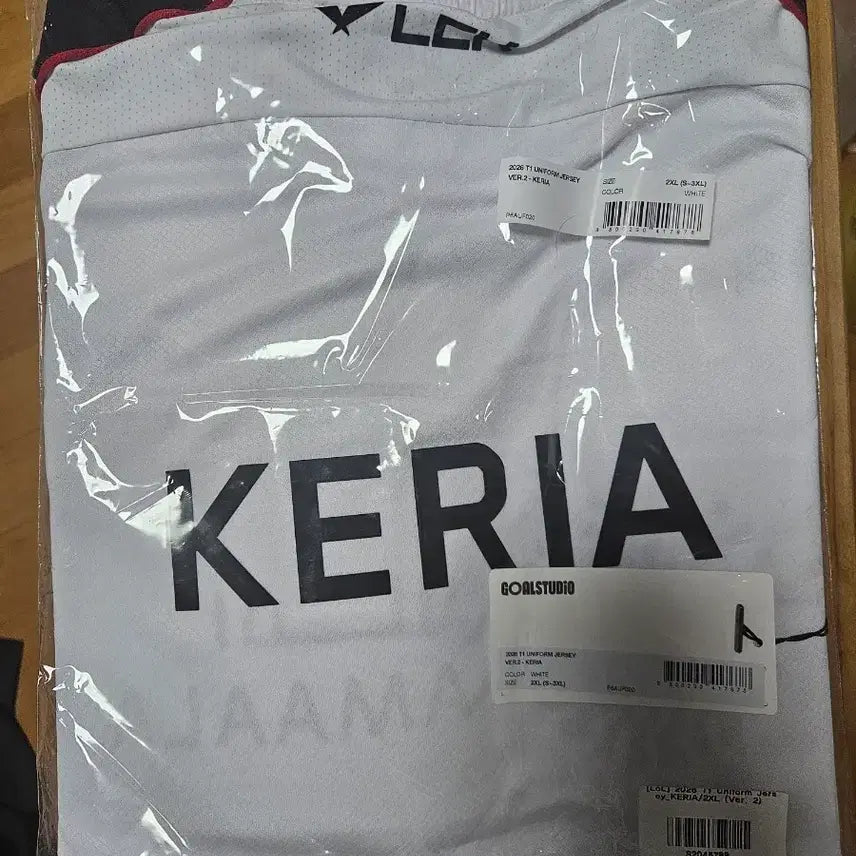 [BUNJANG] T1 Keria 2026 MSI Uniform 2XL / 2026 msi t1 케리아 유니폼 2xl